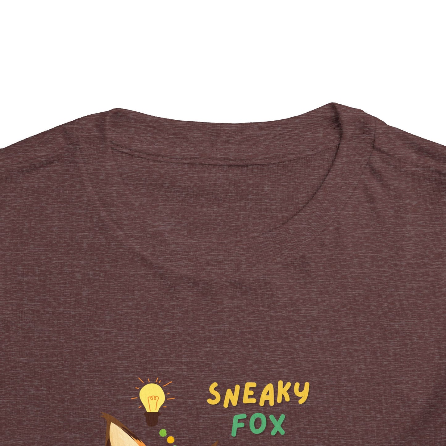 Sneaky Fox Toddler Tee, Cute Toddler Shirt, Animal Lover Gift, Kids Birthday Outfit, Nursery Decor