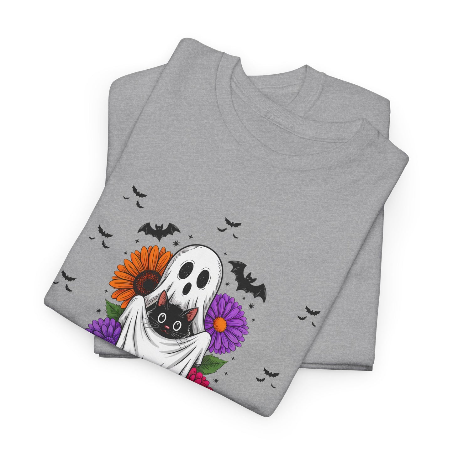 Halloween Ghost Unisex Tee, Perfect for Trick-or-Treating, Spooky Season Shirts, Fall Vibes, Halloween Party Attire