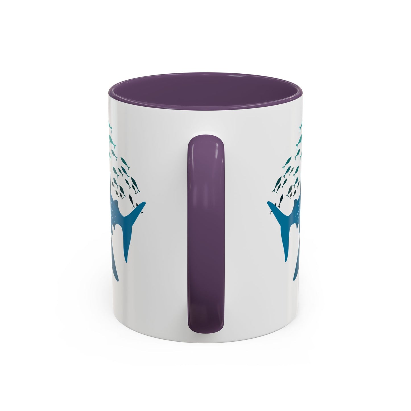 Whale Shark school of fish and buddles Coffee Mug