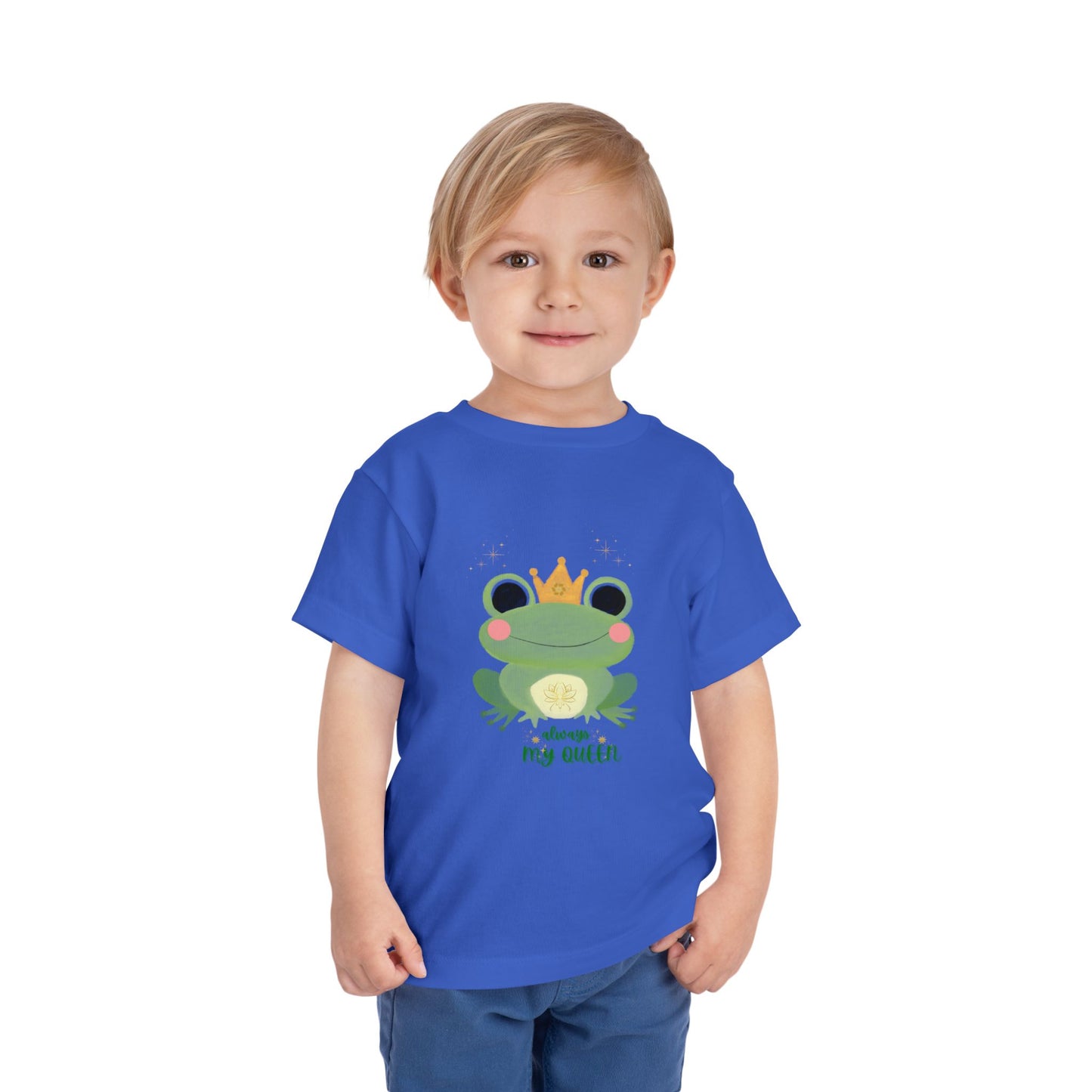 Cute Frog Toddler Tee - Perfect Gift for Birthdays, Playdates, Summer Outings, Baby Showers, Cute Kids Clothing