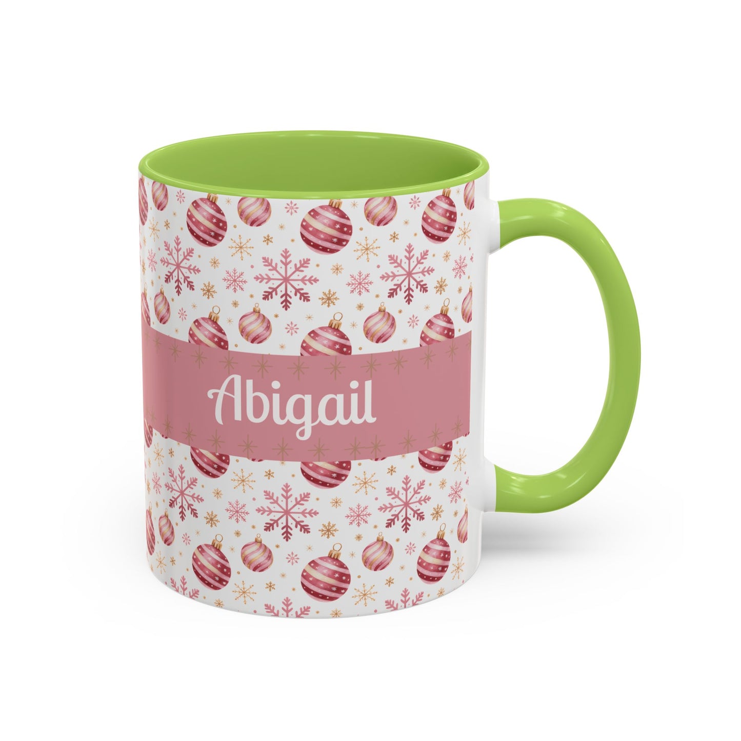 Personalized Holiday Coffee Mug - Custom Name - Festive Christmas Gift, Winter Decor, Family Mug, Personalized Present