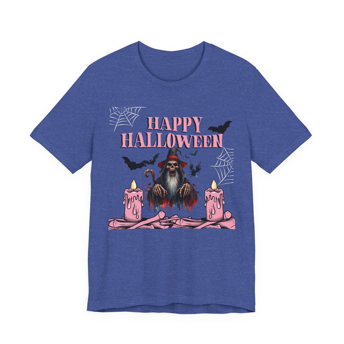 Happy Halloween Unisex T-Shirt | Spooky Seasonal Tee, Halloween Apparel, Ghostly Gifts, Casual Wear, October Celebration Shirt