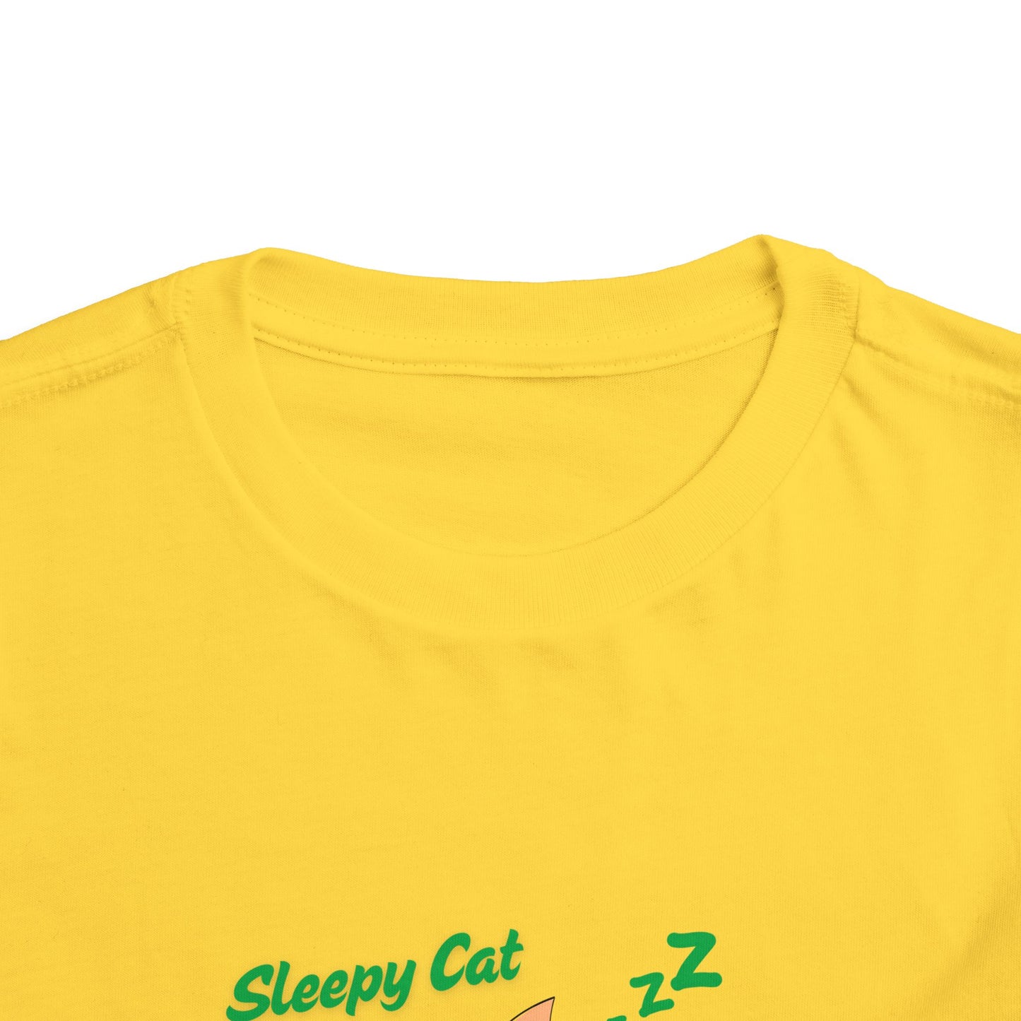 Sleepy Cat Toddler Tee, Cute Kids Shirt, Adorable Toddler Clothing, Cat Lover Gift, Baby Shower Present, Playful Everyday Wear