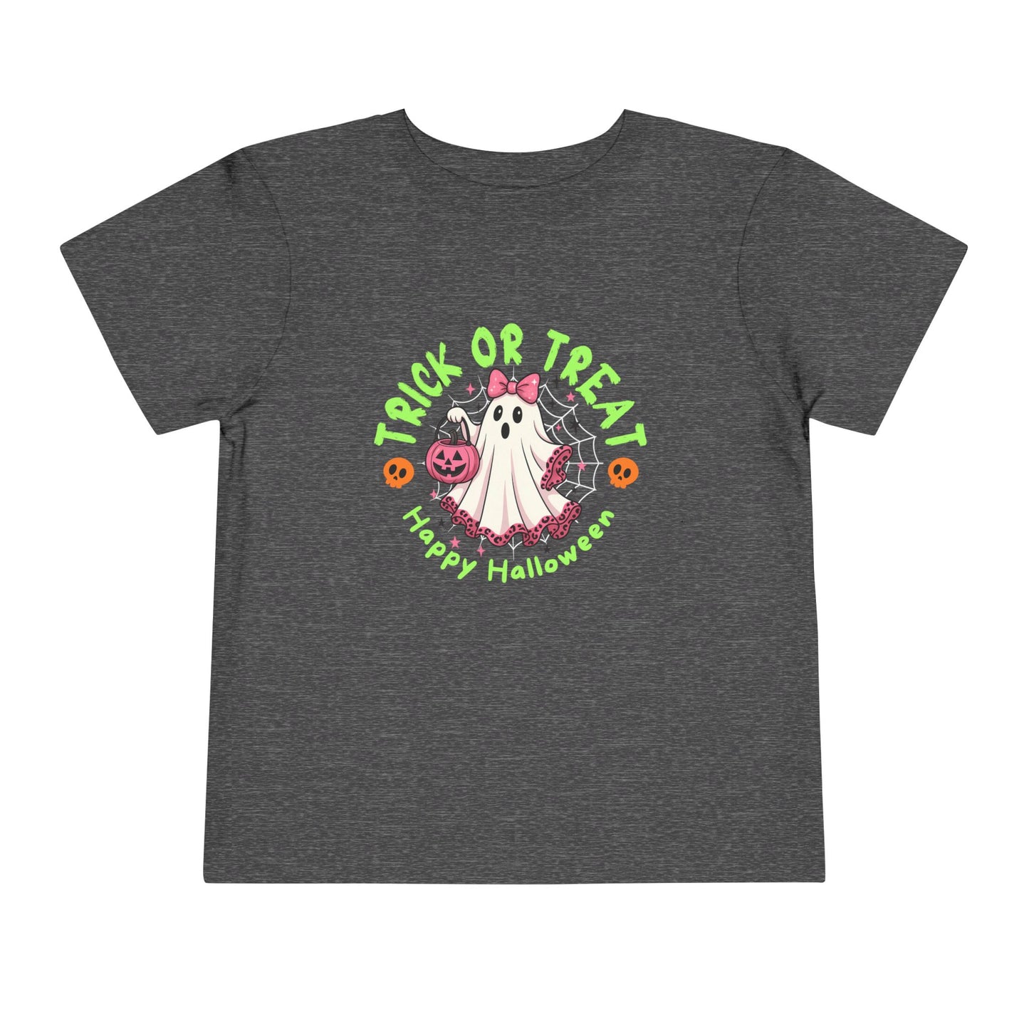 Halloween Toddler T-Shirt, Trick or Treat Tee, Kids Costume Shirt, Spooky Season Apparel, Fall Holiday Gift