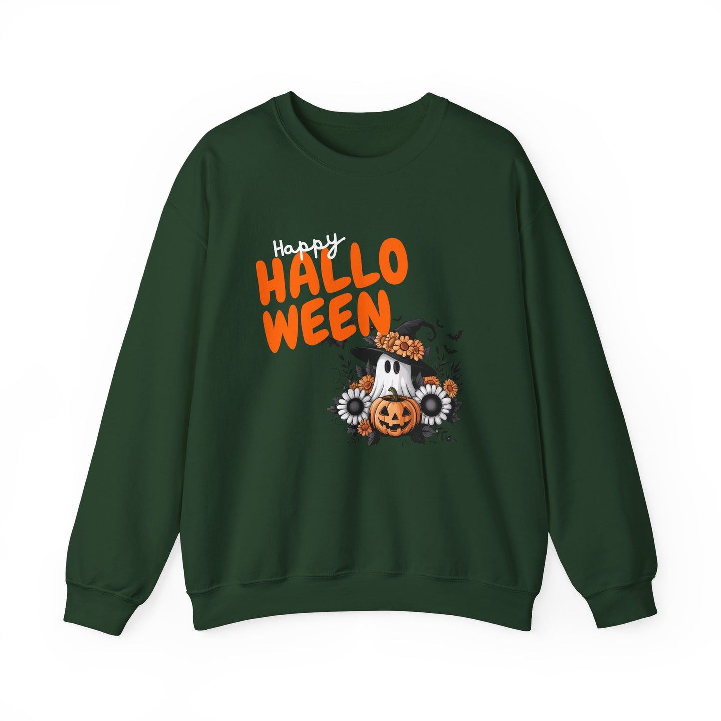 Halloween Unisex Crewneck Sweatshirt, Cozy Fall Apparel, Halloween Costume, Cute Ghost Sweatshirt, Unisex Halloween Gift