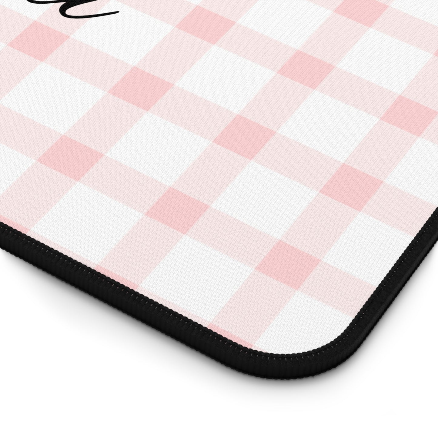 Personalized Cute Desk Mat with Bear Design, Custom Name Desk Pad, Office Decor, Gift for Students, Home Office Accessories