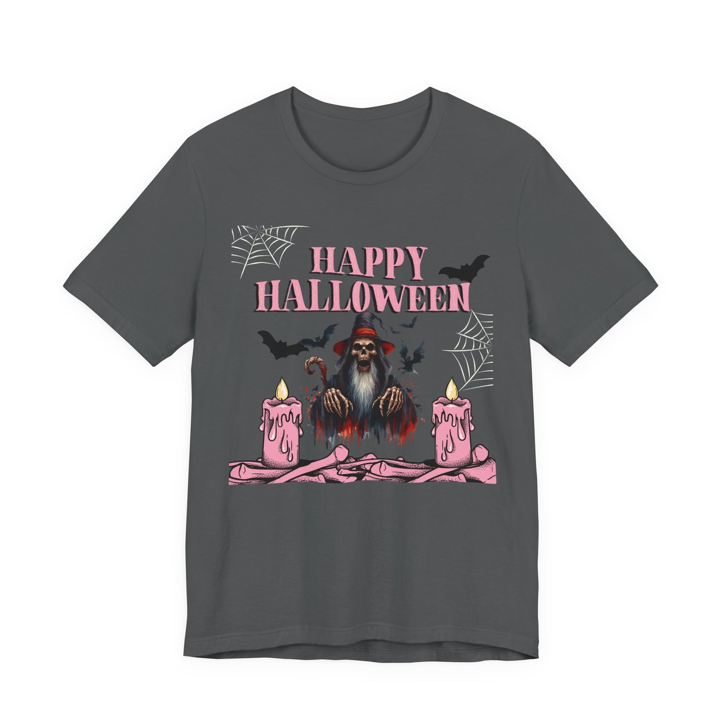 Happy Halloween Unisex T-Shirt | Spooky Seasonal Tee, Halloween Apparel, Ghostly Gifts, Casual Wear, October Celebration Shirt