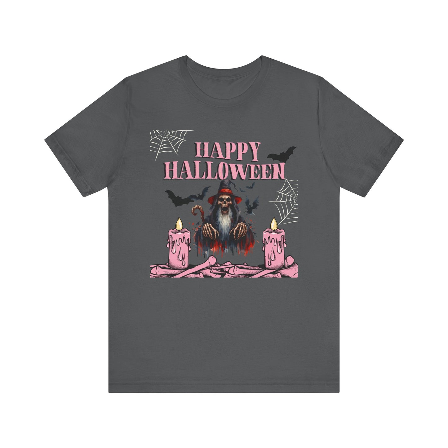 Happy Halloween Unisex T-Shirt | Spooky Seasonal Tee, Halloween Apparel, Ghostly Gifts, Casual Wear, October Celebration Shirt