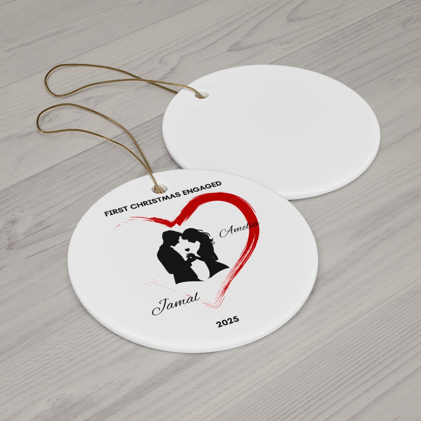 Engagement Ornament