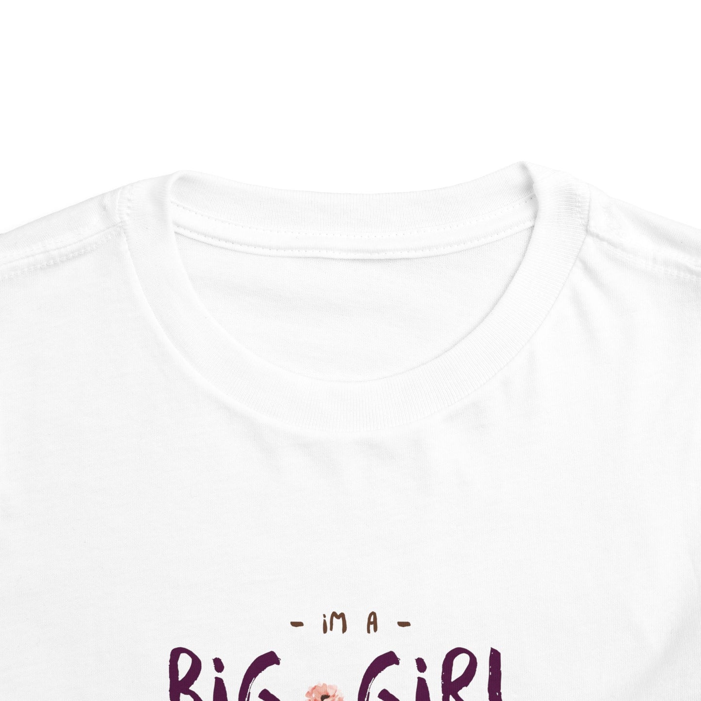 Big Girl Toddler Tee, Cute Elephant Design, Kids Birthday Gift, Toddler Clothing, Nursery Outfit, Playtime T-Shirt