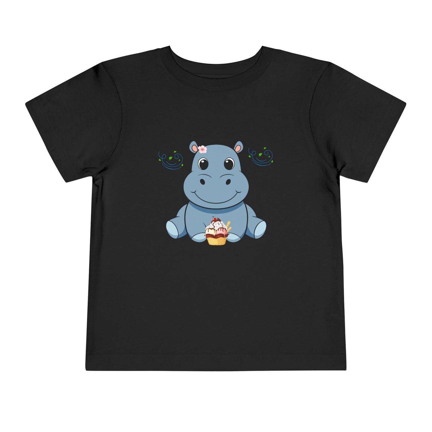 Adorable Hippo Toddler Tee, Cute Summer Shirt, Baby Gift, Birthday Outfit, Kids Casual Wear, Playful Everyday Apparel