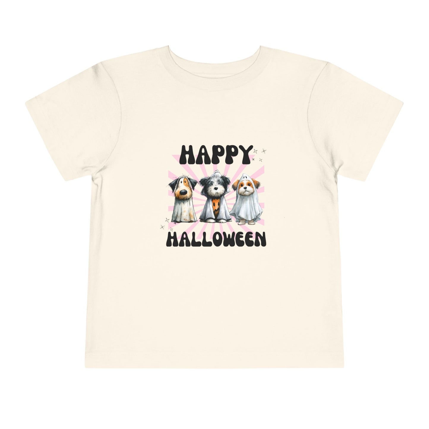 Toddler Halloween Tee - Cute Dog Design, Kids Halloween Shirt, Toddler Costume Shirt, Fun Playwear, Birthday Gift, Dog Lover Tee