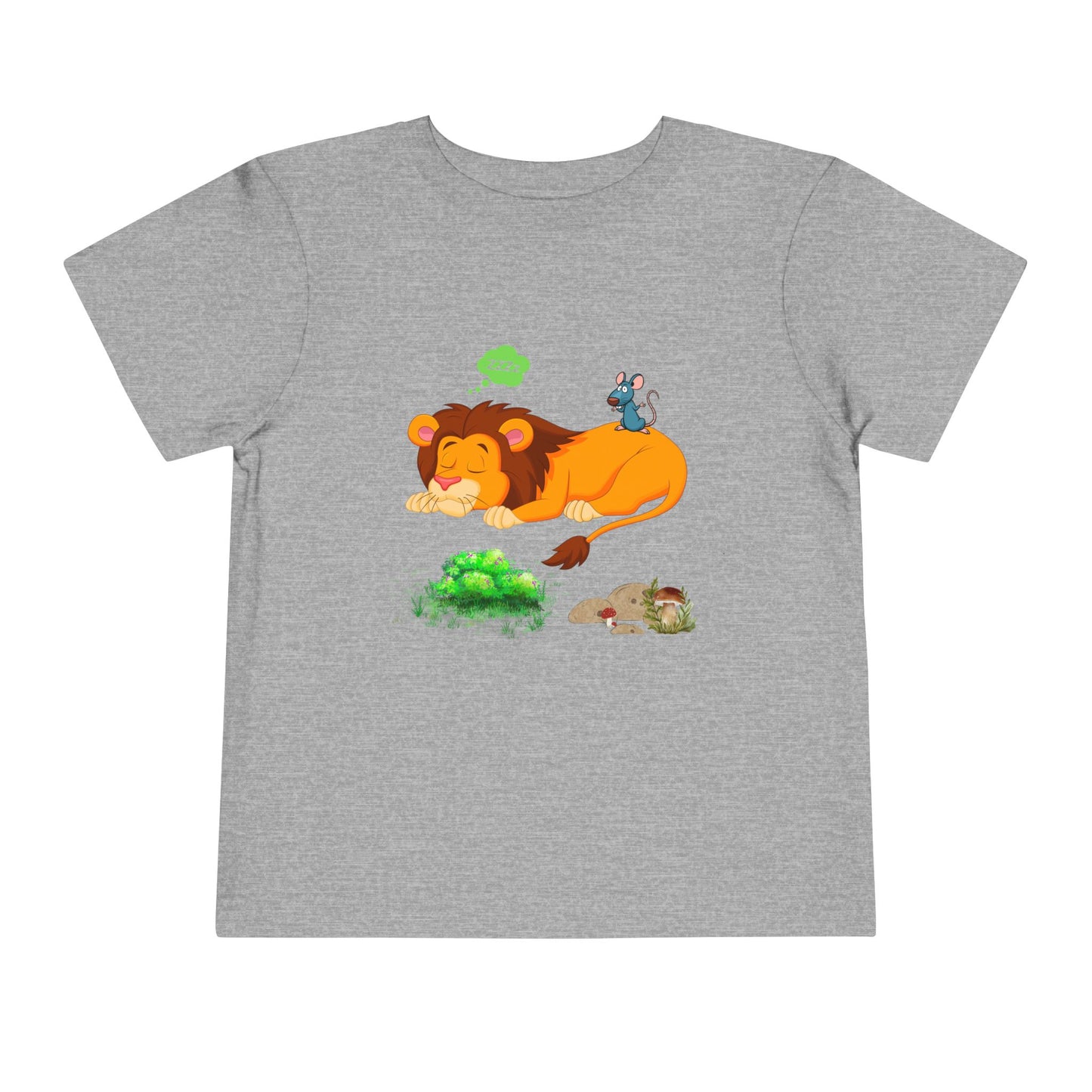 Lion Dreaming Toddler Tee, Cute Kids Shirt, Animal Lover Gift, Playful Toddler Apparel, Birthday Gift, Fun Kids Clothing