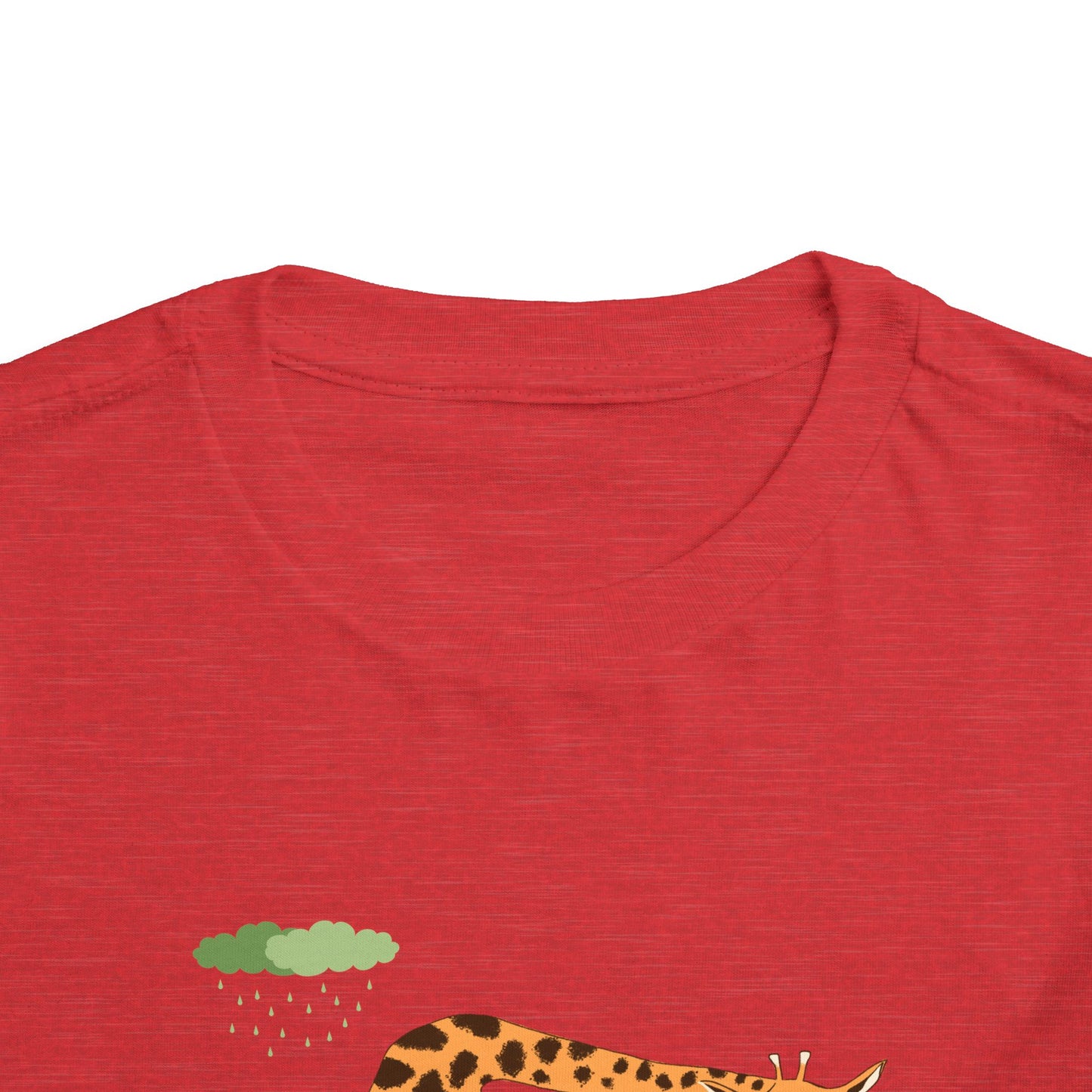 Cute Giraffe Toddler Tee, Animal Shirt, Kids Summer Tee, Playful Toddler Clothes, Gift for Baby Showers, Nursery Decor, Toddler Outfit