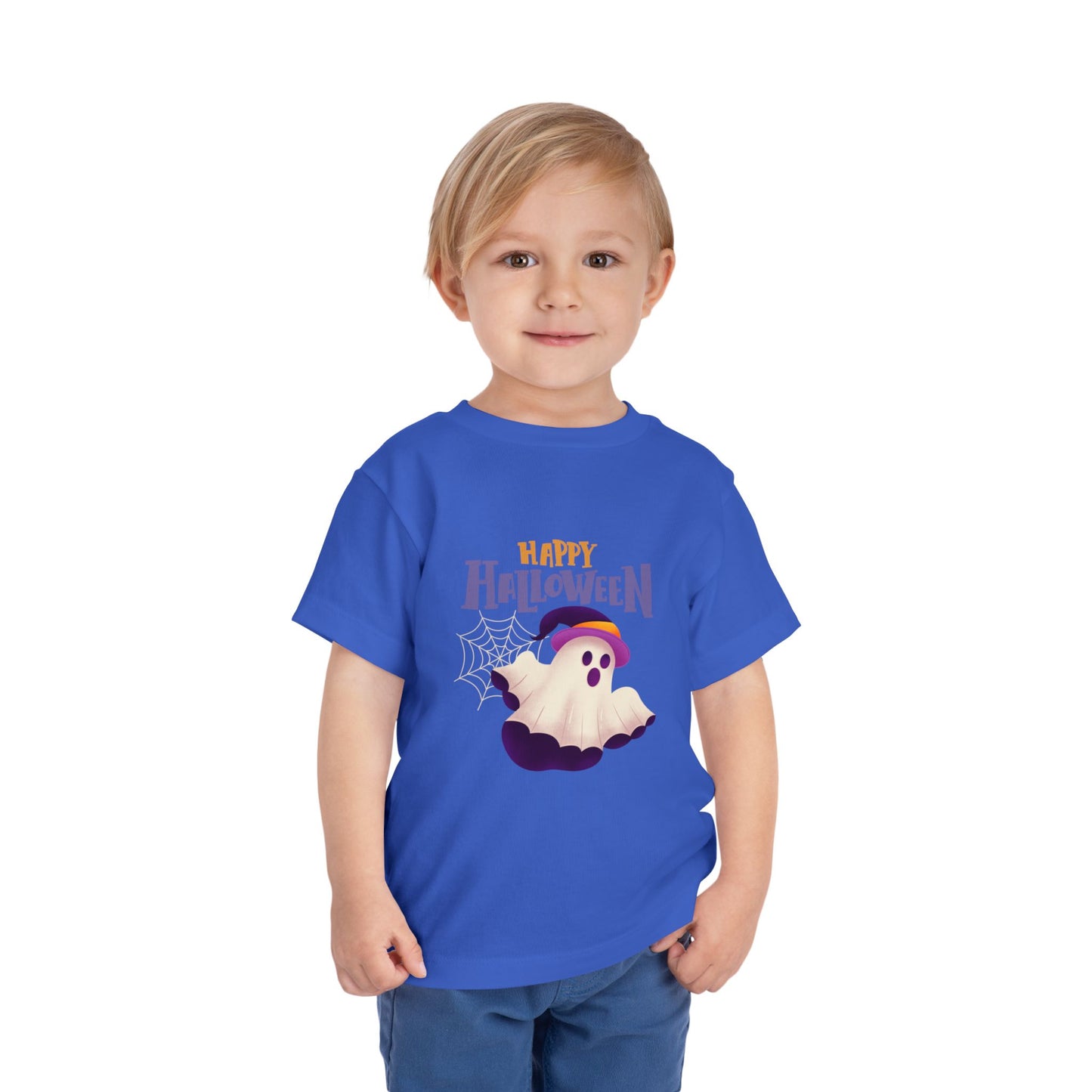 Happy Halloween Toddler Tee, Kid's Ghost T-Shirt, Halloween Costume Shirt, Toddler Halloween Apparel, Cute Halloween Outfit