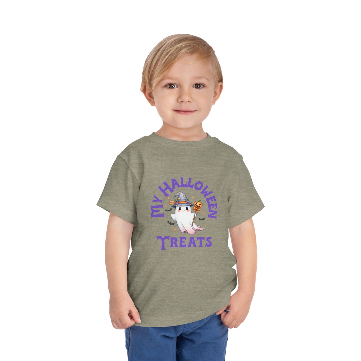 Toddler Halloween Tee, Cute Ghost T-Shirt, My Halloween Treats Shirt, Kids Halloween Costume, Fun Toddler Apparel, Spooky Season Tee