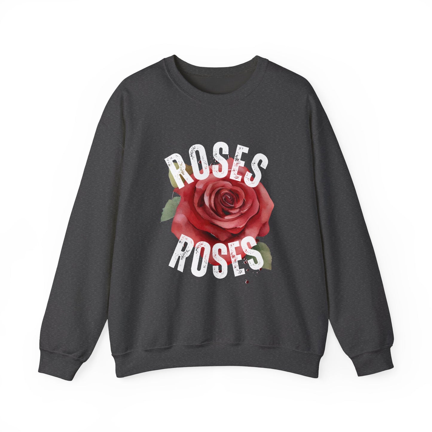 Roses Unisex Sweatshirt - Cozy Fashion, Floral Gift, Casual Style, Valentine's Day, Everyday Wear