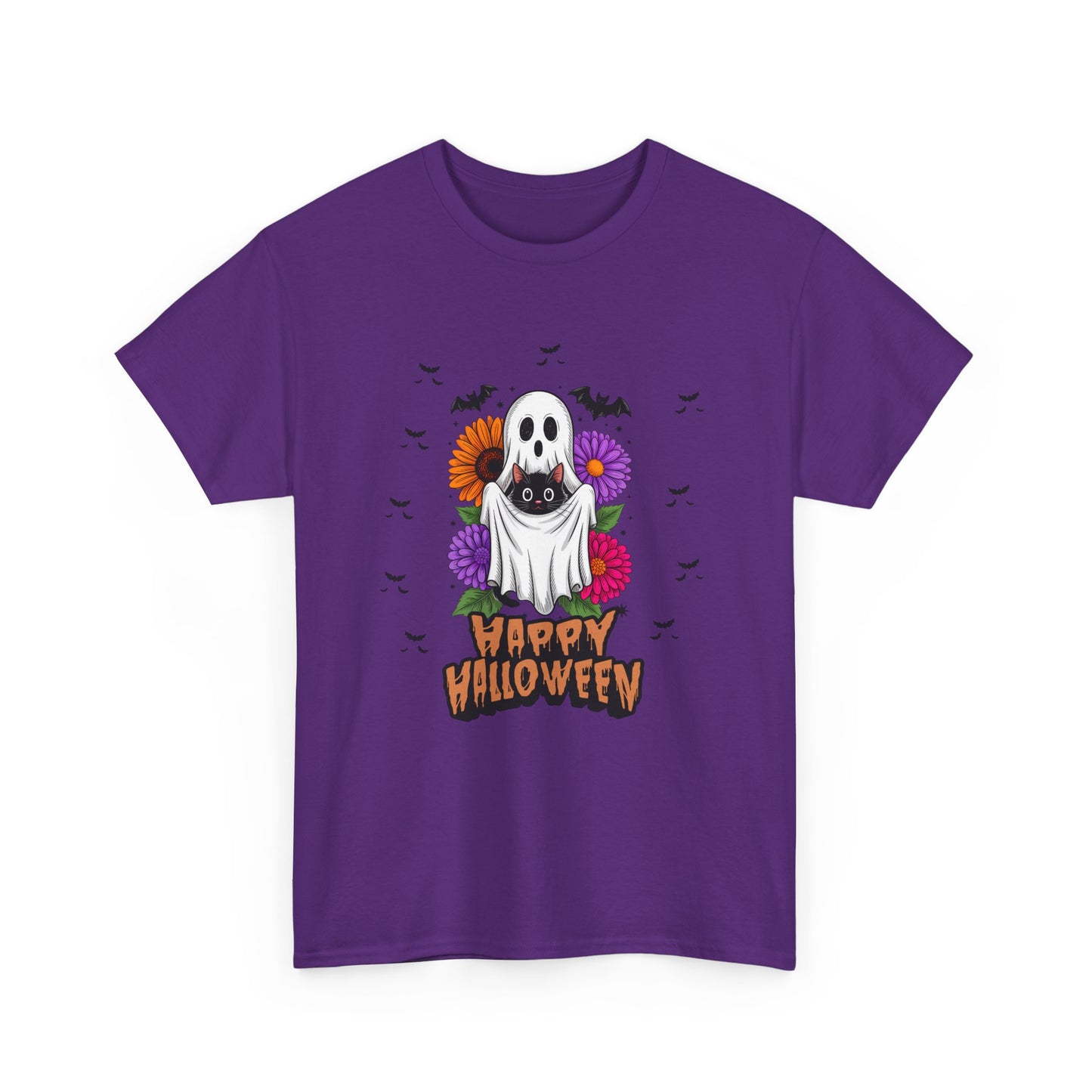 Halloween Ghost Unisex Tee, Perfect for Trick-or-Treating, Spooky Season Shirts, Fall Vibes, Halloween Party Attire