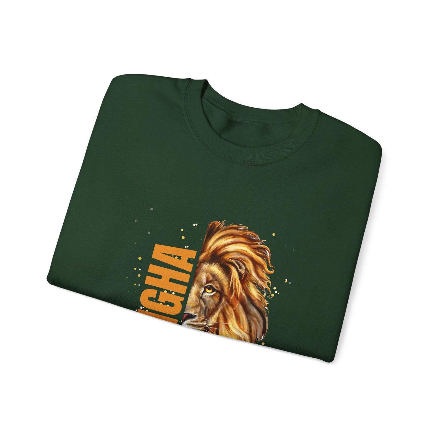 Majestic Lion Sweatshirt | Unisex Heavy Blend™ Crewneck | Gift for Animal Lovers, Stylish Fashion, Cozy Outfit, Unique Design, Casual Wear