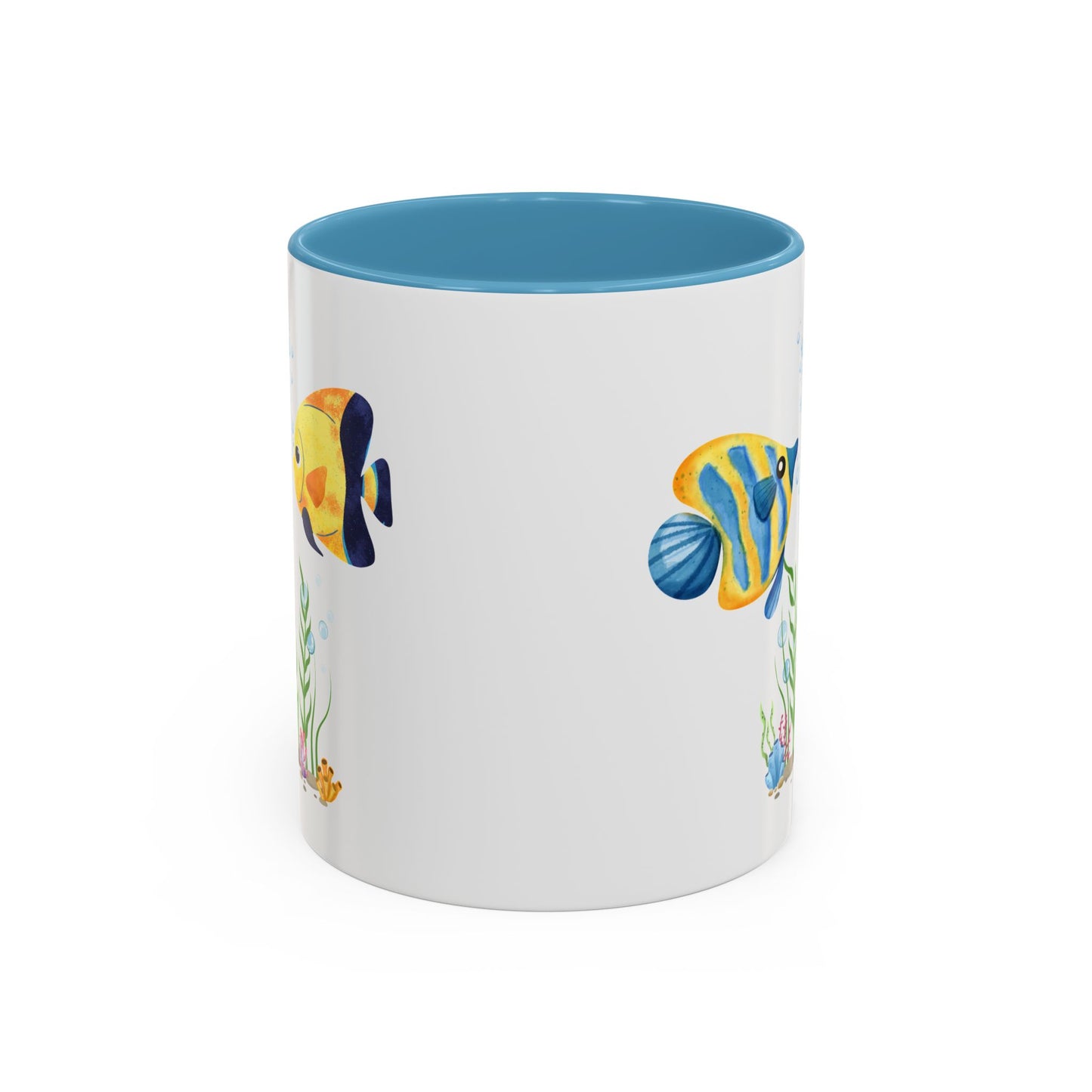 Two fish greet in underwater Coffee Mug