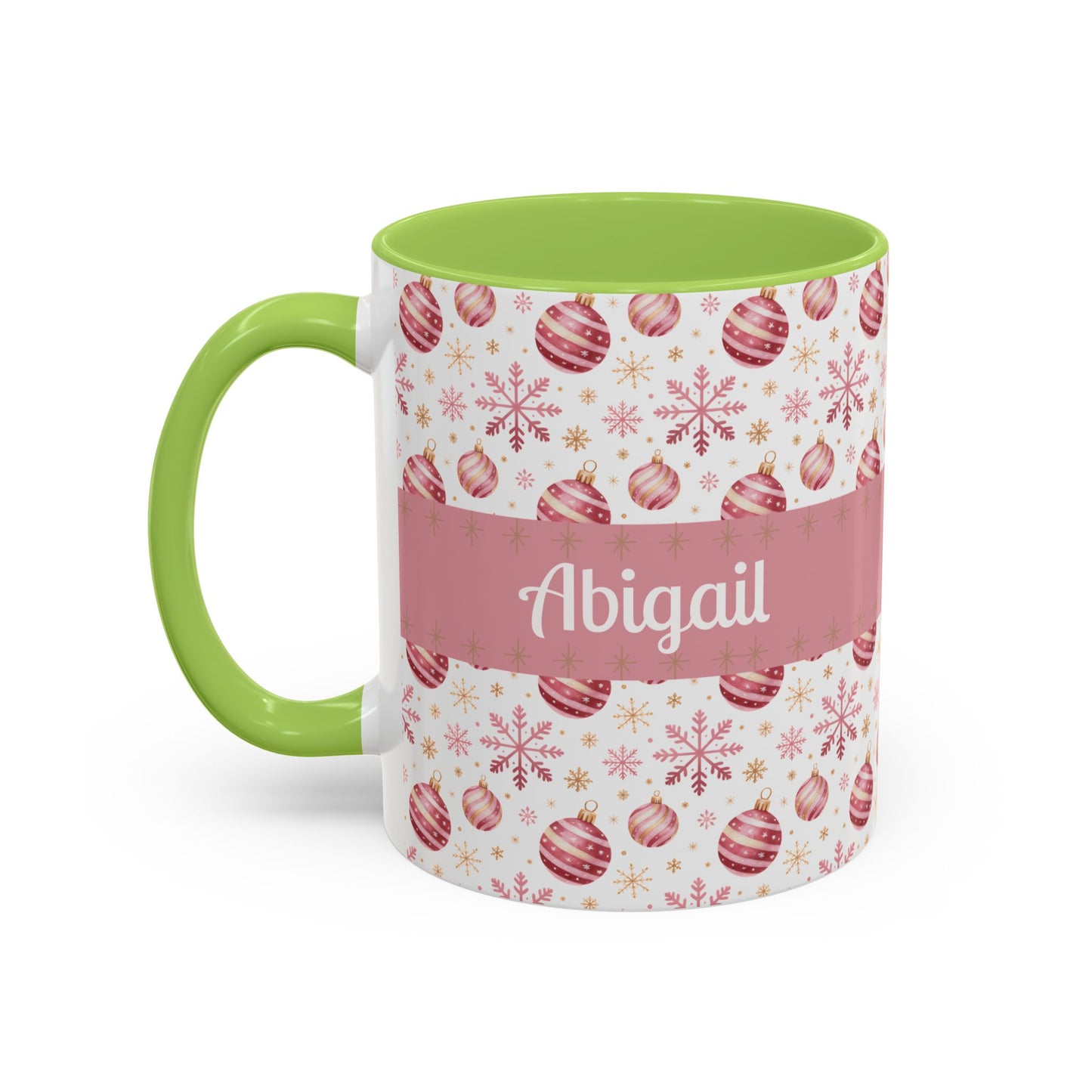 Personalized Holiday Coffee Mug - Custom Name - Festive Christmas Gift, Winter Decor, Family Mug, Personalized Present