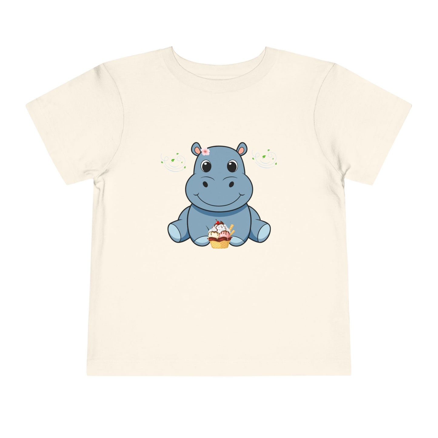 Adorable Hippo Toddler Tee, Cute Summer Shirt, Baby Gift, Birthday Outfit, Kids Casual Wear, Playful Everyday Apparel