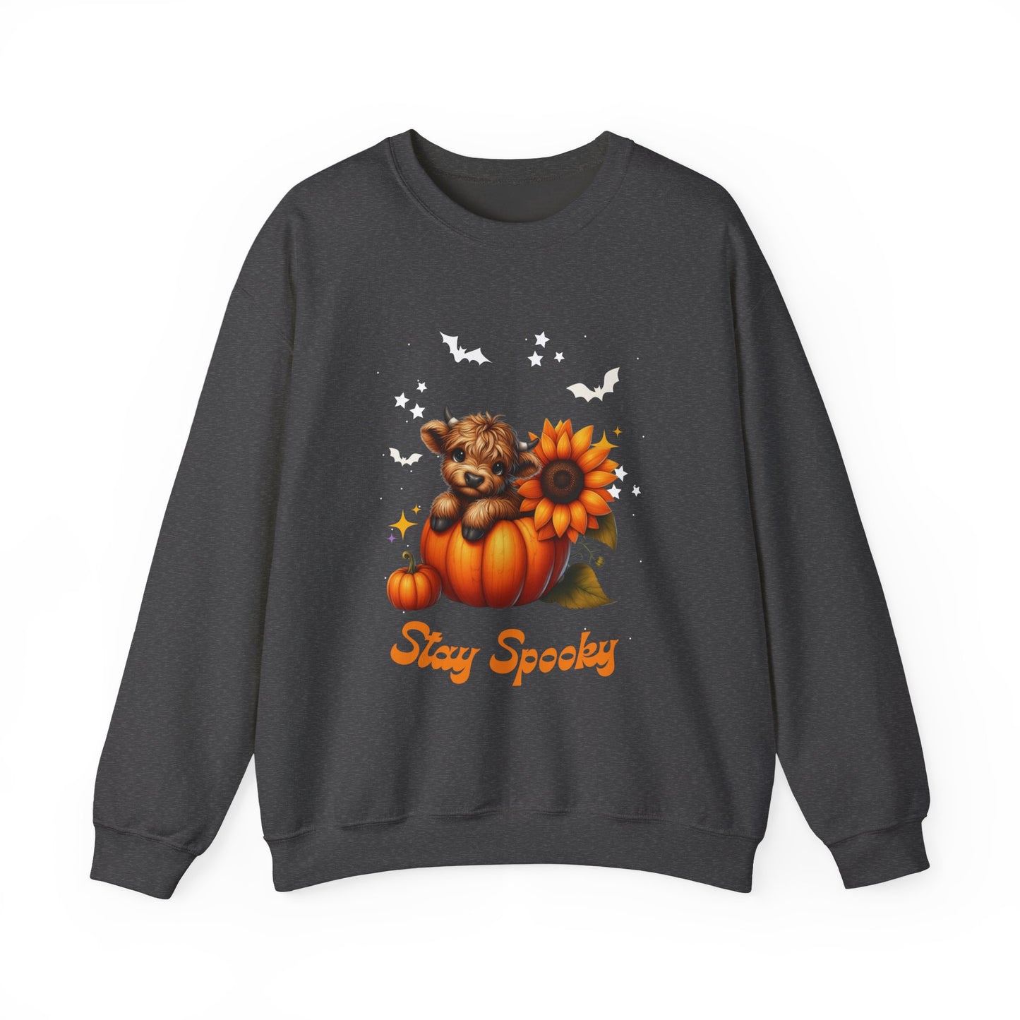 Stay Spooky Crewneck Sweatshirt, Halloween Apparel, Cozy Unisex Sweatshirt, Fall Fashion, Seasonal Gift, Casual Style