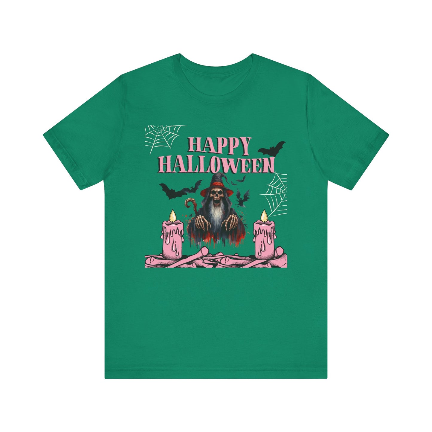 Happy Halloween Unisex T-Shirt | Spooky Seasonal Tee, Halloween Apparel, Ghostly Gifts, Casual Wear, October Celebration Shirt