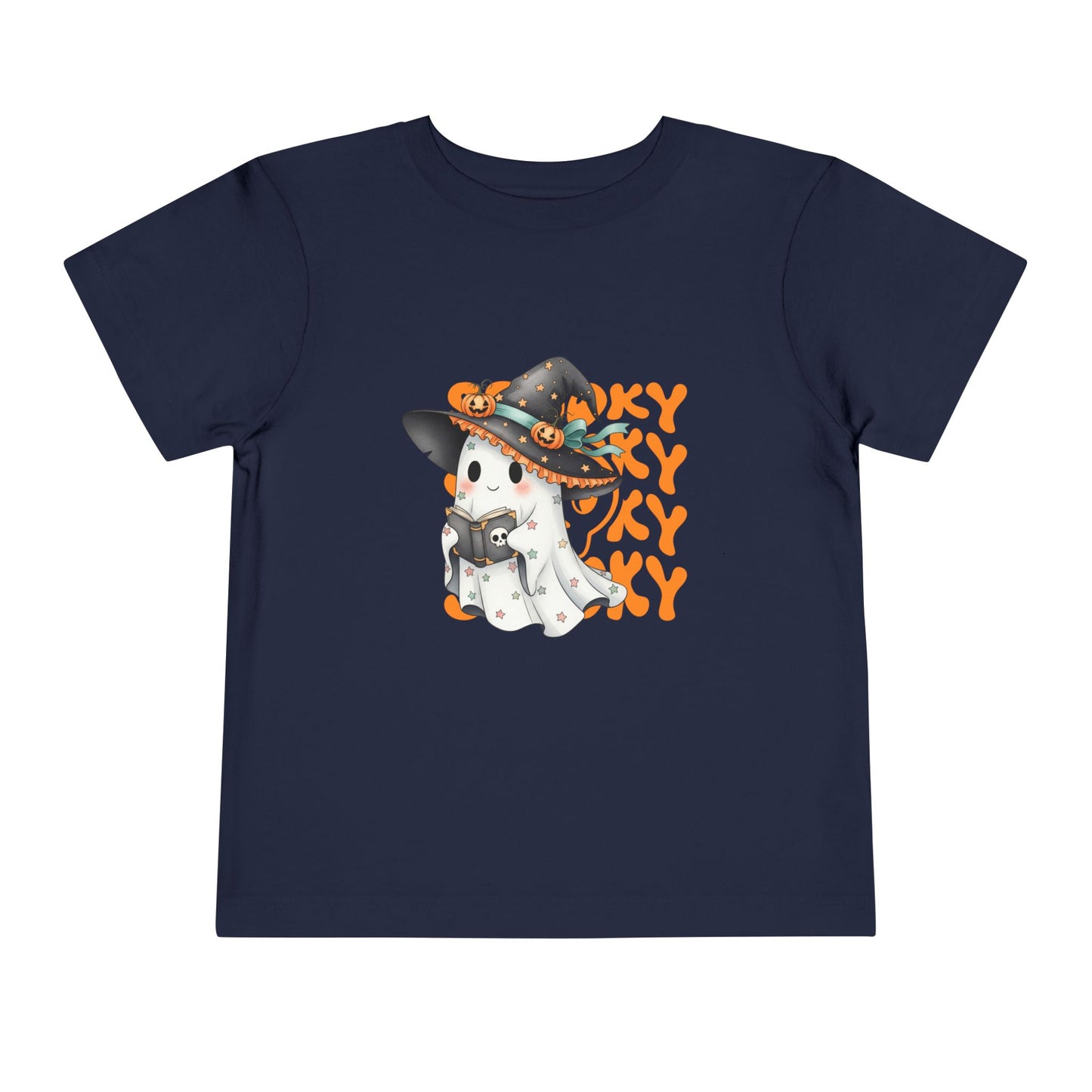 Spooky Ghost Toddler Tee, Halloween Kids Shirt, Cute Toddler Halloween Outfit, Ghost Costume Tee, Toddler Boy Girl Halloween Top