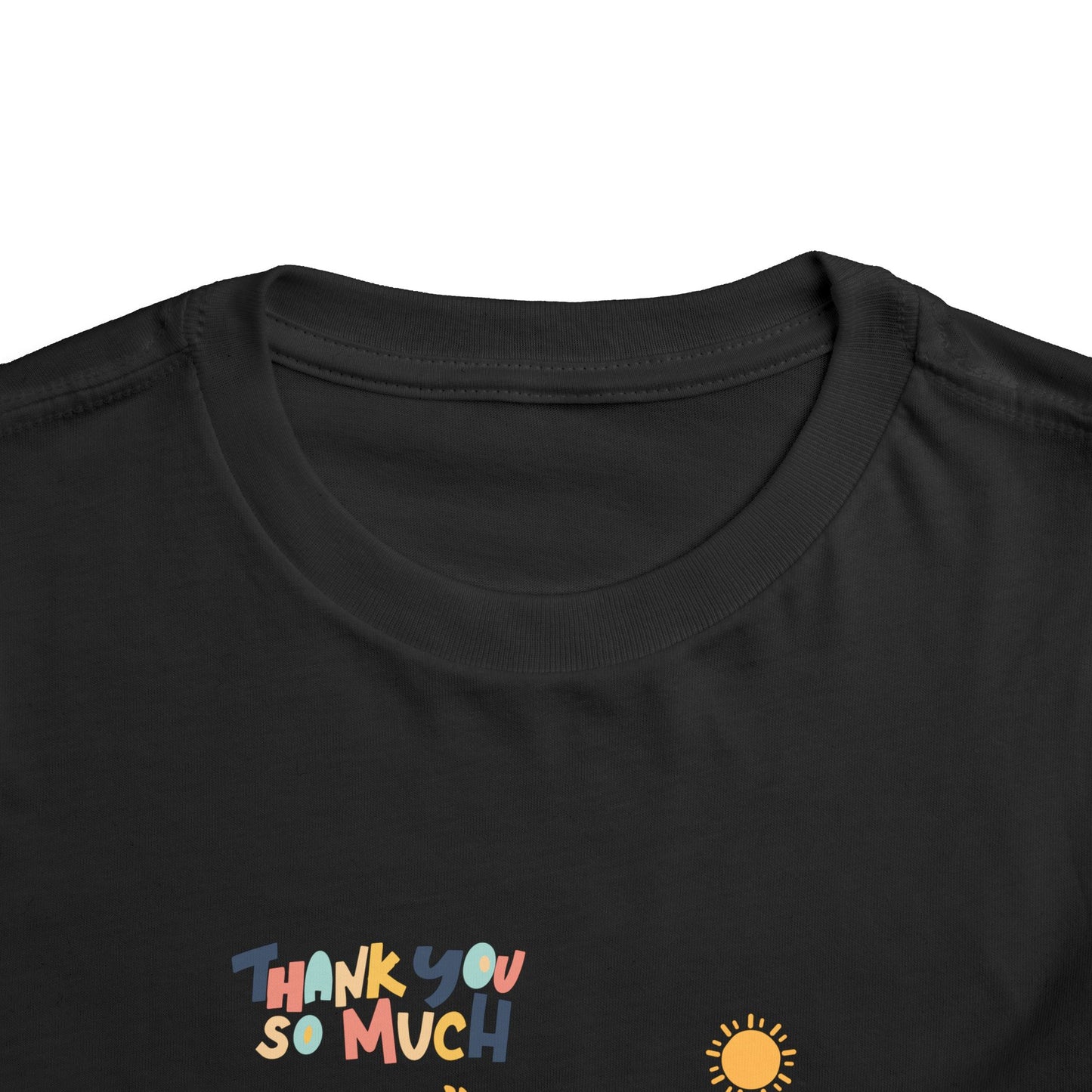 Thank You So Much Toddler Tee, Cute Kids T-Shirt, Birthday Gift, Summer Outfit, Toddler Apparel, Happy Vibes, Animal Tee