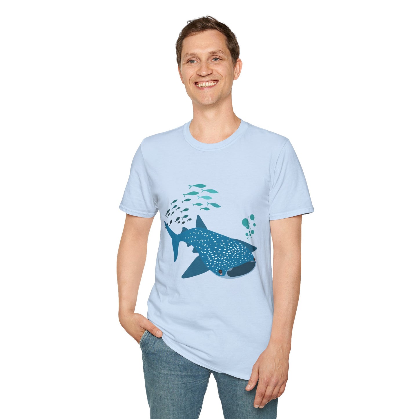 Funny Shark T-Shirt for Ocean Lovers, Great Gift for Birthdays, Summer Fun, Beach Parties, Unique Graphic Tee
