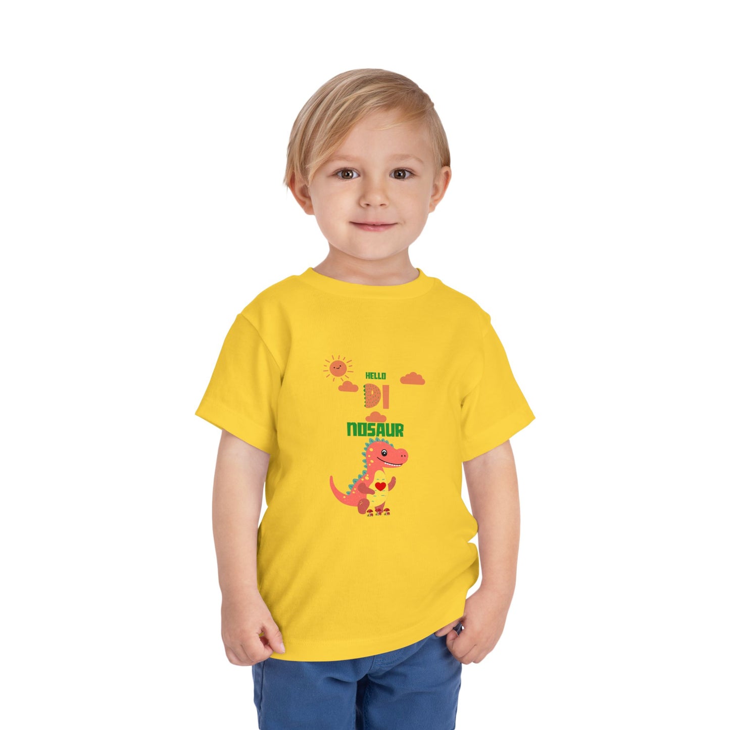 Cute Dinosaur Toddler Tee, Fun Kids Shirt, Playful Children Clothing, Birthday Gift, Summer Outfit, Dinosaur Party Tee