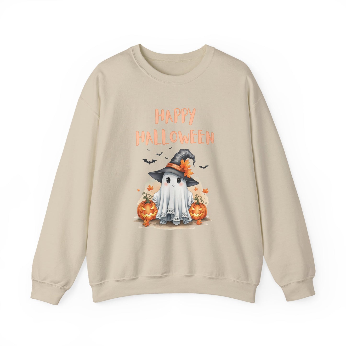 Halloween Ghost Crewneck Sweatshirt | Funny Halloween Sweater, Unisex Sweatshirt, Spooky Apparel, Fall Fashion, Halloween Gift