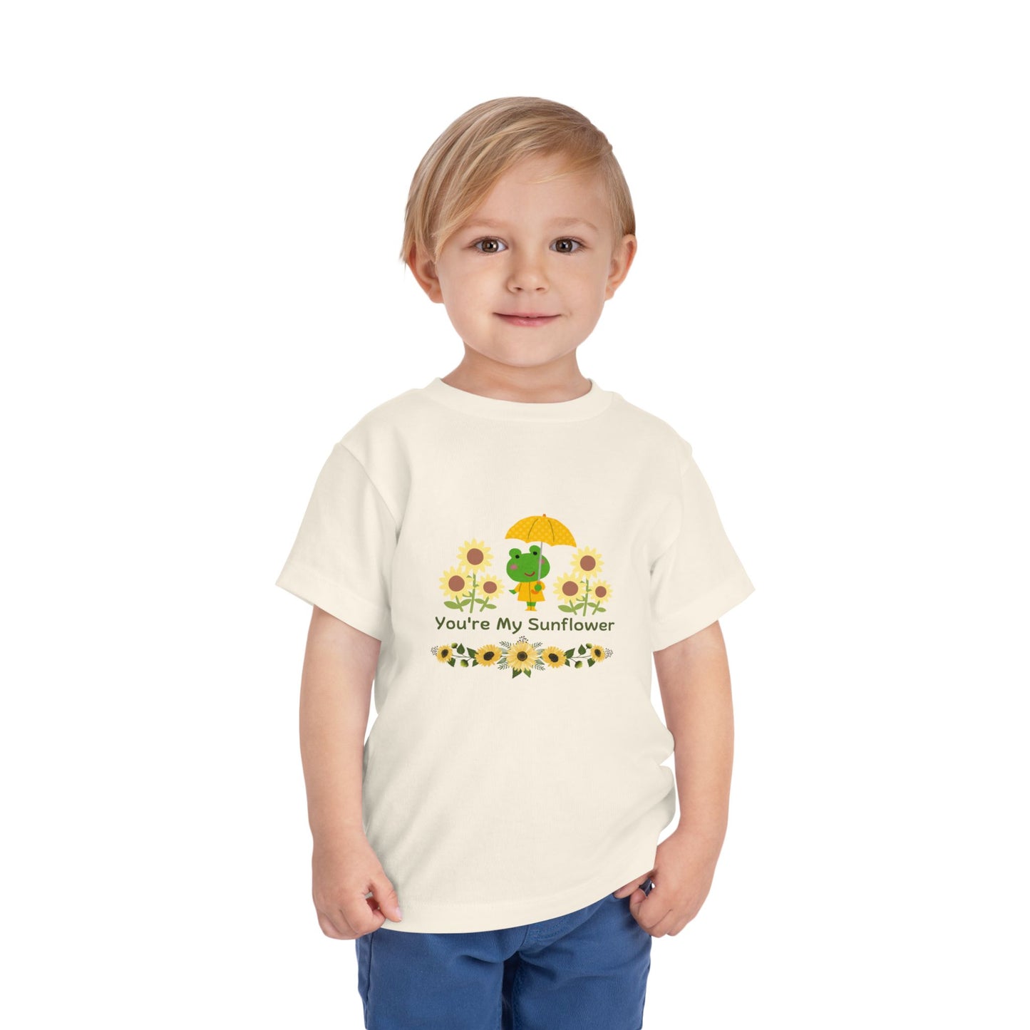 Toddler Sunflower Tee - You're My Sunflower, Cute Kids Shirt, Spring Outfit, Birthday Gift, Nature Lover, Baby Shower Gift