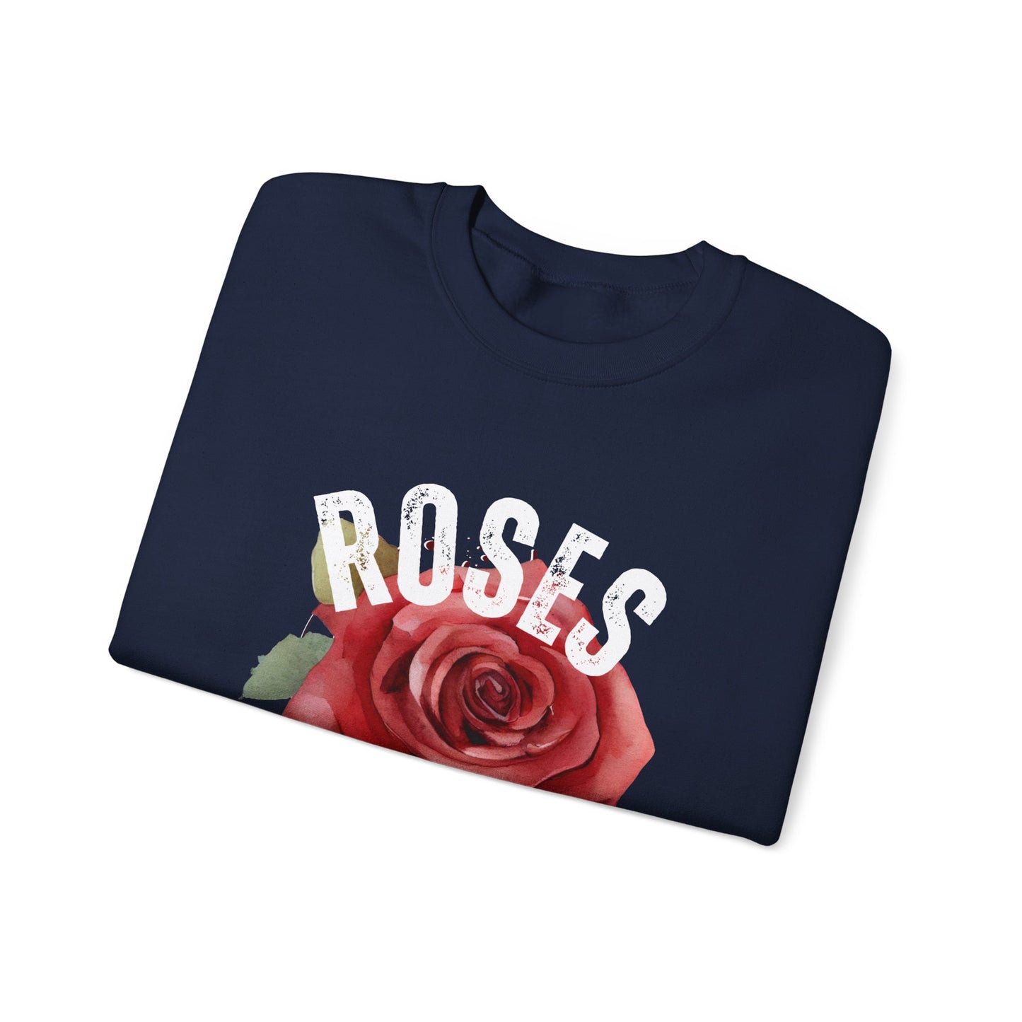Roses Unisex Sweatshirt - Cozy Fashion, Floral Gift, Casual Style, Valentine's Day, Everyday Wear