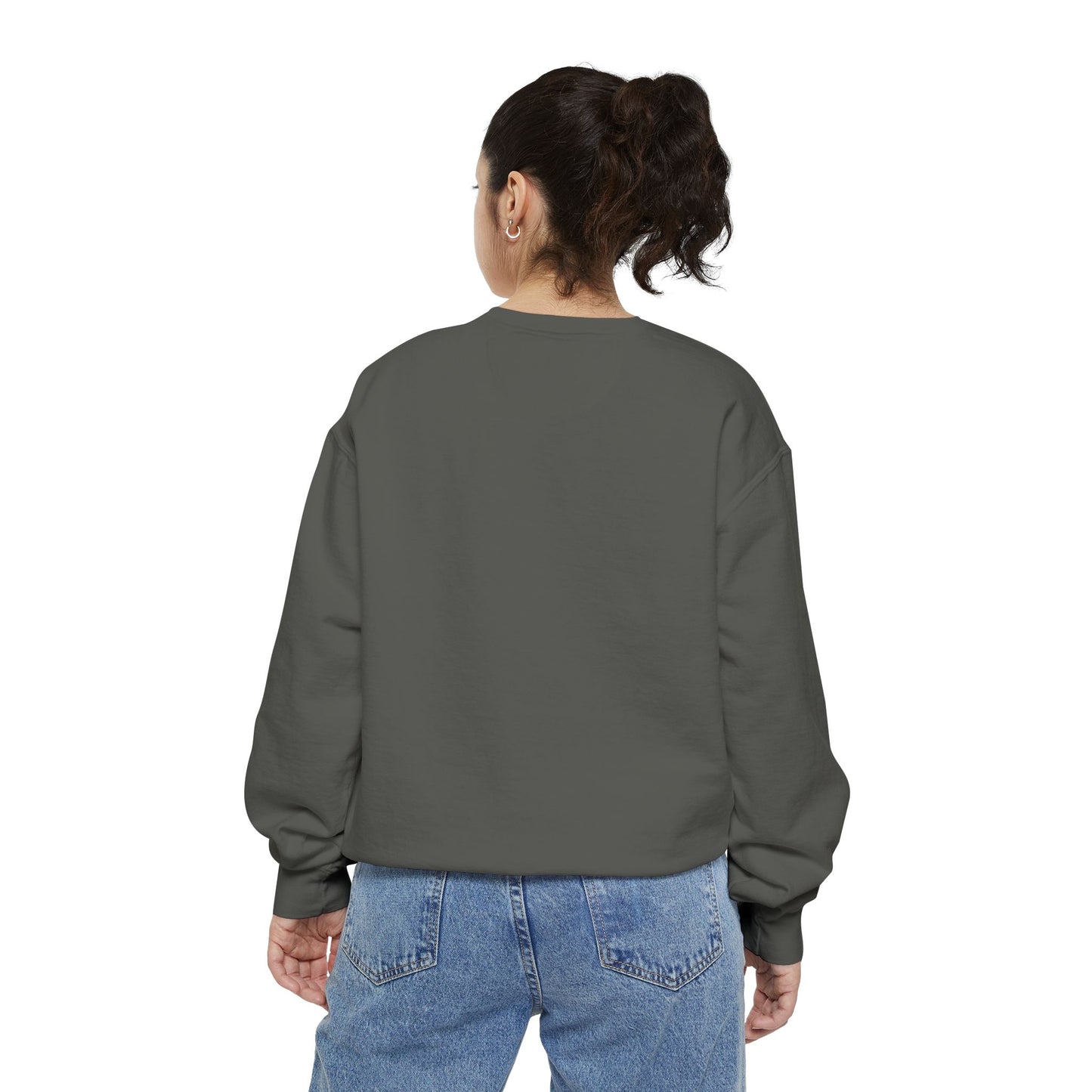 Turtle with a sunflower hat Unisex Garment-Dyed Sweatshirt