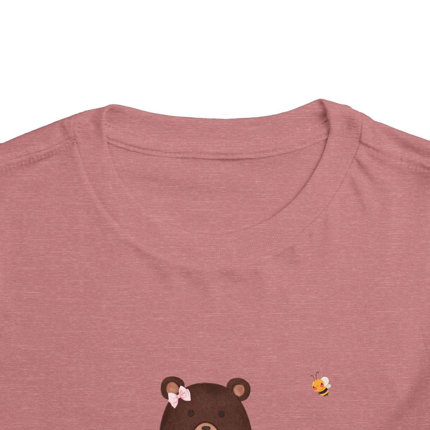 Adorable Bear Toddler Tee, Cute Animal Shirt, Gift for Kids, Birthday Party Outfit, Nature Lover's Apparel