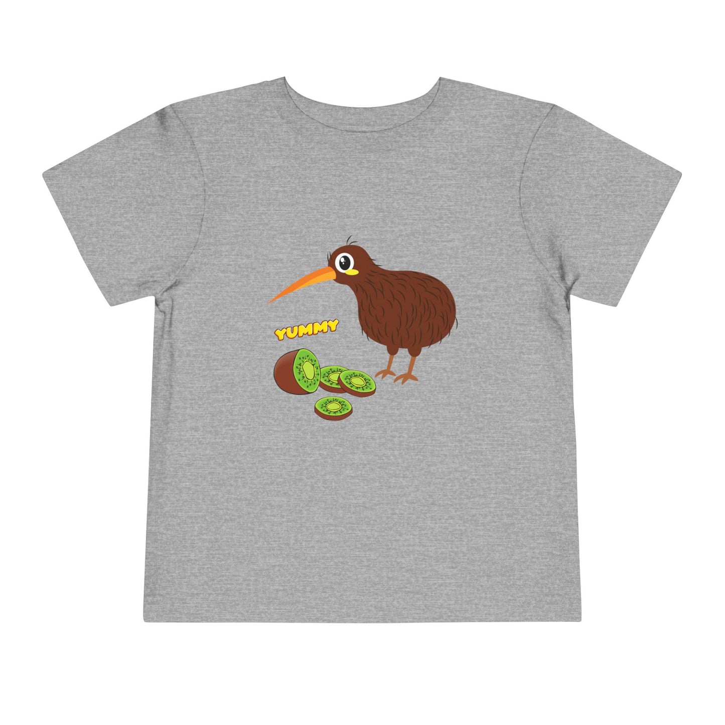 Adorable Kiwi Bird Toddler Tee, Cute Kids Shirt, Fun Toddler Gift, Playful Short Sleeve Tee, Baby Shower Present, Summer Outfit