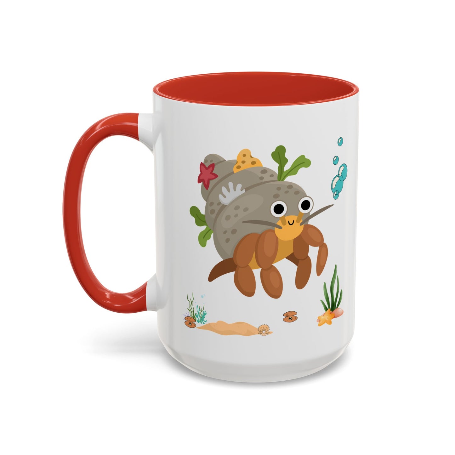 Hermit crab with shell underwater Coffee Mug