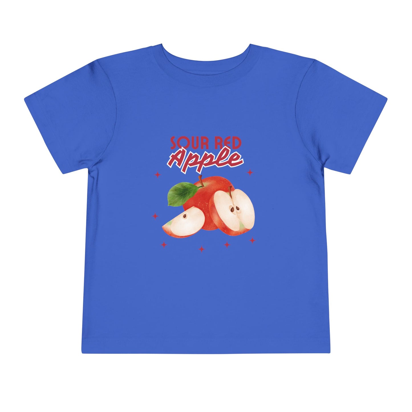 Cute Toddler Apple Tee, Short Sleeve Shirt for Kids, Summer Outfit, Gift for Toddlers, Fruit Themed Clothing, Birthday Party Wear