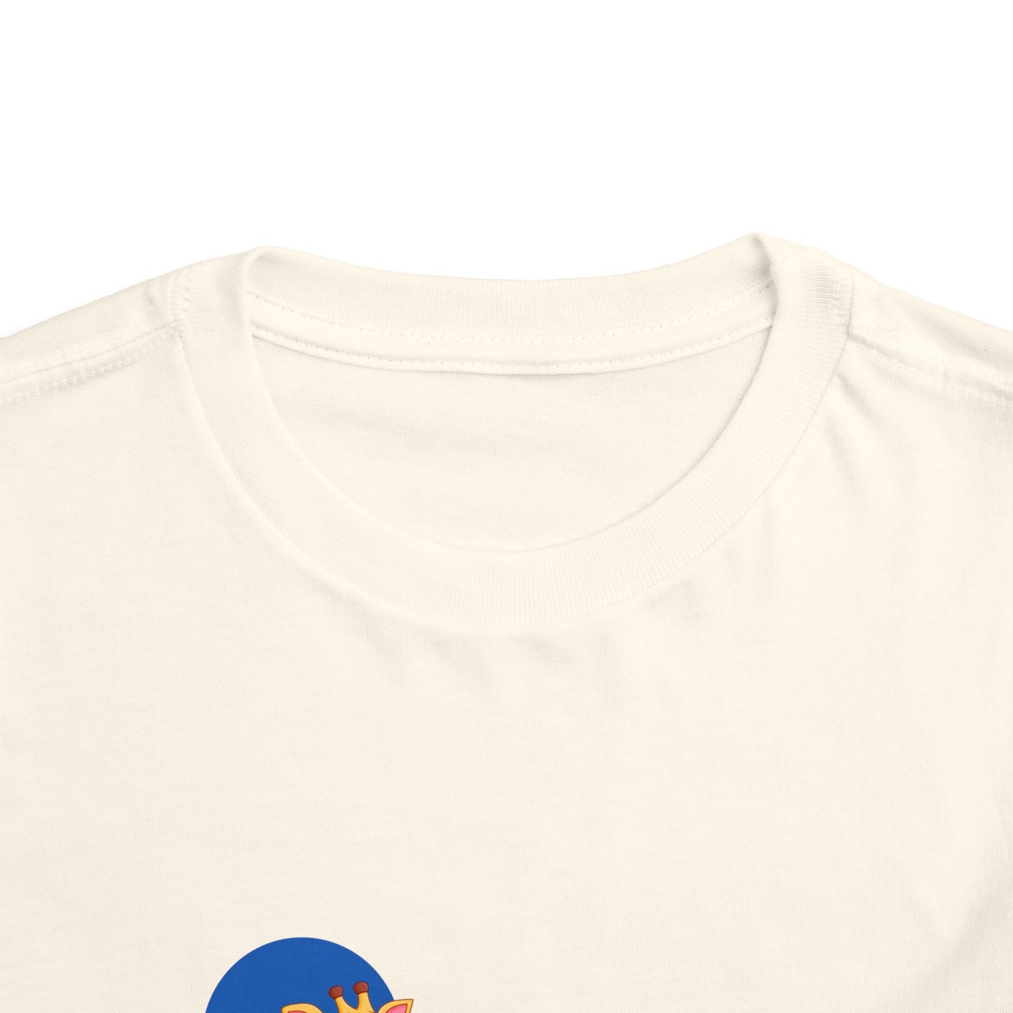 Toddler Short Sleeve Tee - 'Lucky Day' Giraffe Design, Kids Summer Shirt, Playtime Tee, Gift for Toddlers, Cute Animal Top