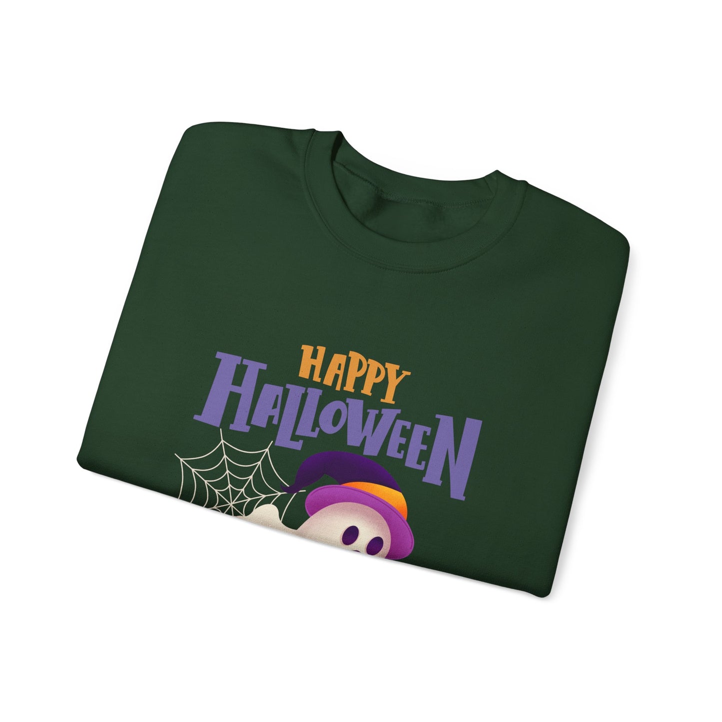 Halloween Ghost Sweatshirt | Unisex Crewneck | Spooky Season Apparel, Halloween Gift, Cozy Outfit, Festival Wear, Autumn Fashion