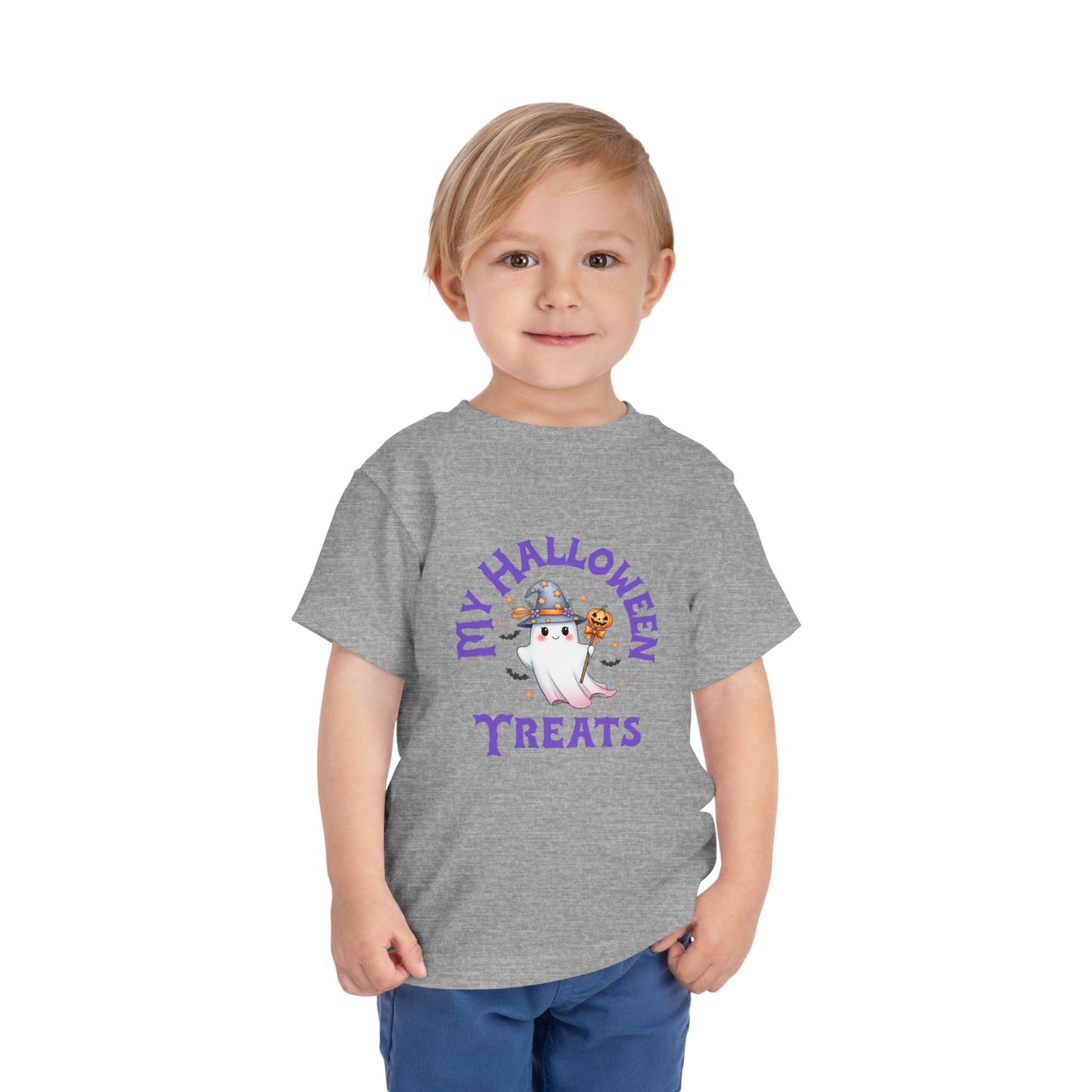 Toddler Halloween Tee, Cute Ghost T-Shirt, My Halloween Treats Shirt, Kids Halloween Costume, Fun Toddler Apparel, Spooky Season Tee
