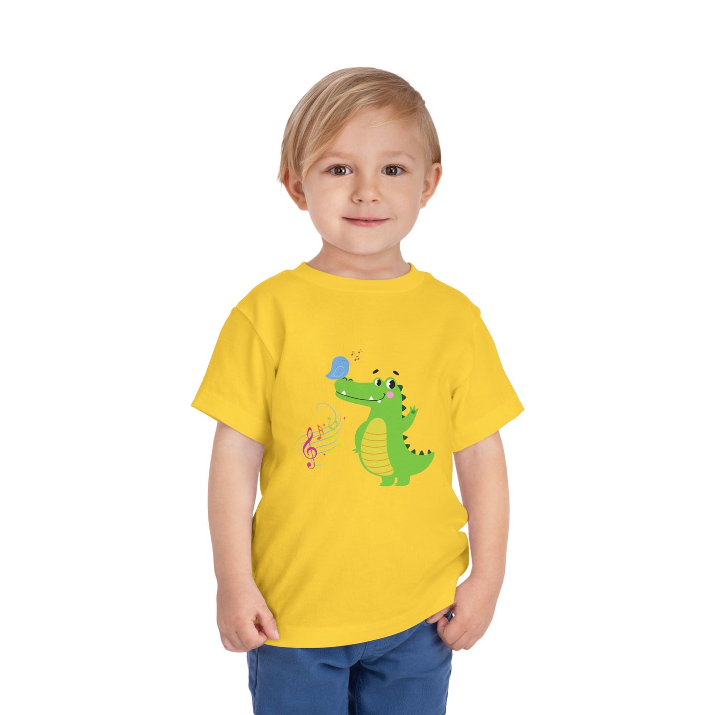 Cute Crocodile Toddler Tee, Kids Gift, Summer Clothing, Birthday Outfit, Playtime Shirt, Animal Lover Apparel