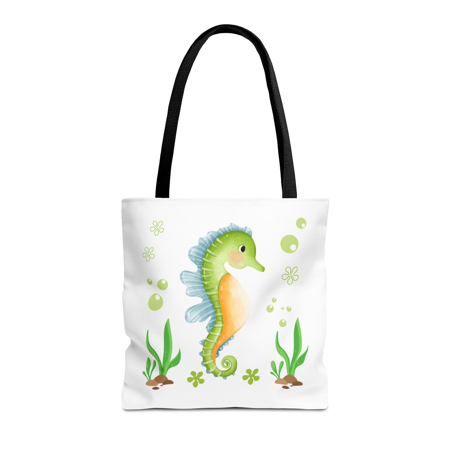 Seahorse with a focus on the natural world Tote Bag