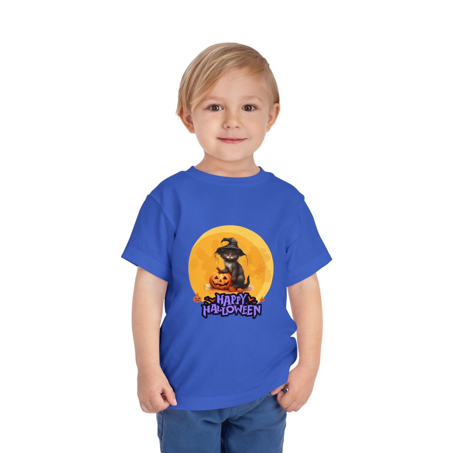 Happy Halloween Toddler Tee, Cute Halloween Shirt, Toddler Halloween Outfit, Kids Halloween Costume, Fall Festivity Apparel
