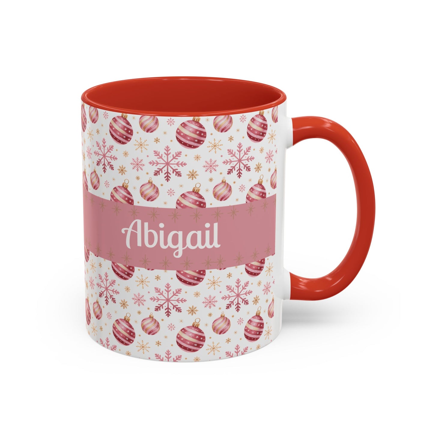 Personalized Holiday Coffee Mug - Custom Name - Festive Christmas Gift, Winter Decor, Family Mug, Personalized Present