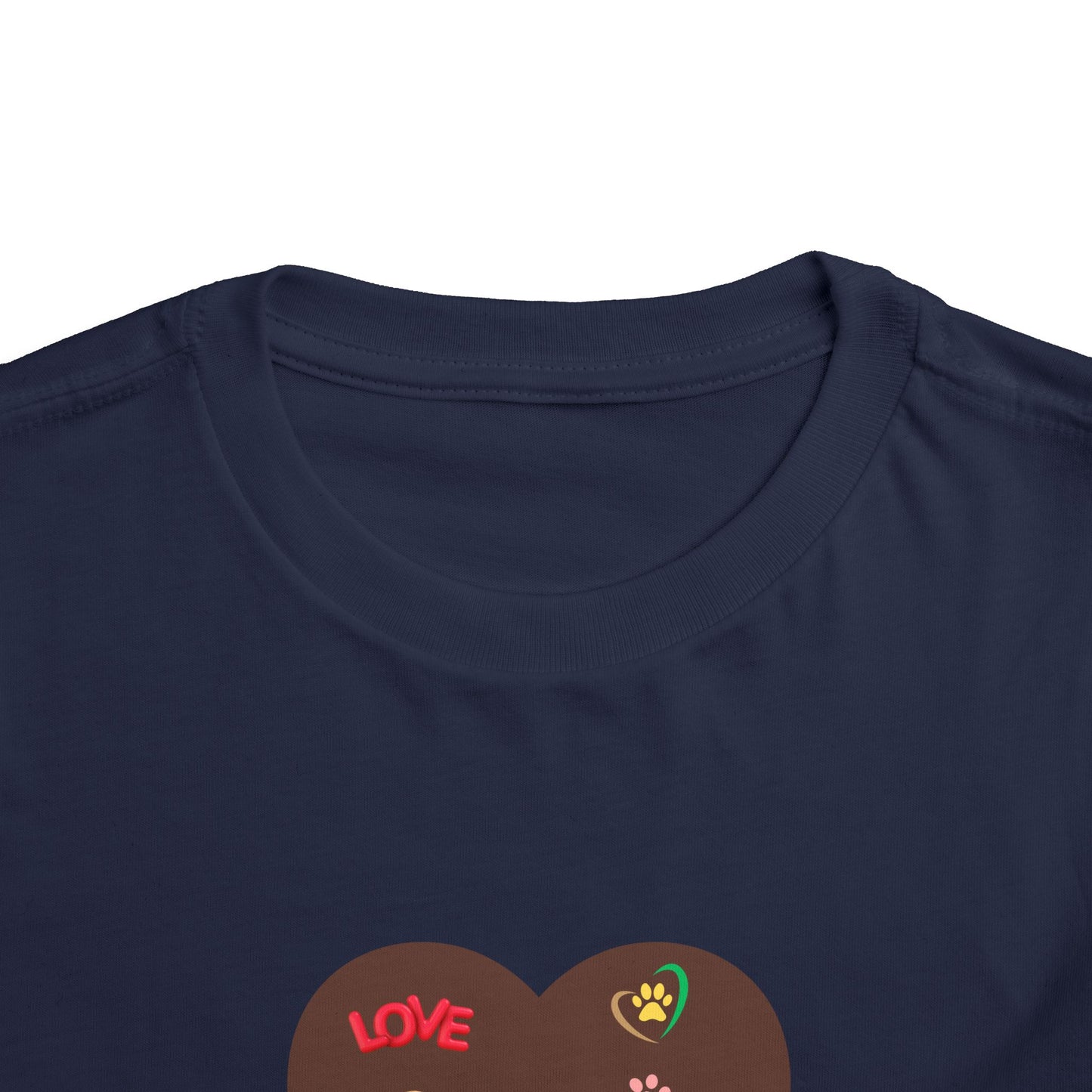 Bulldog Love Toddler Tee - Cute Dog Shirt, Baby Gift, Pet Lover Apparel, Kids Summer Style, Adorable Animal Tee