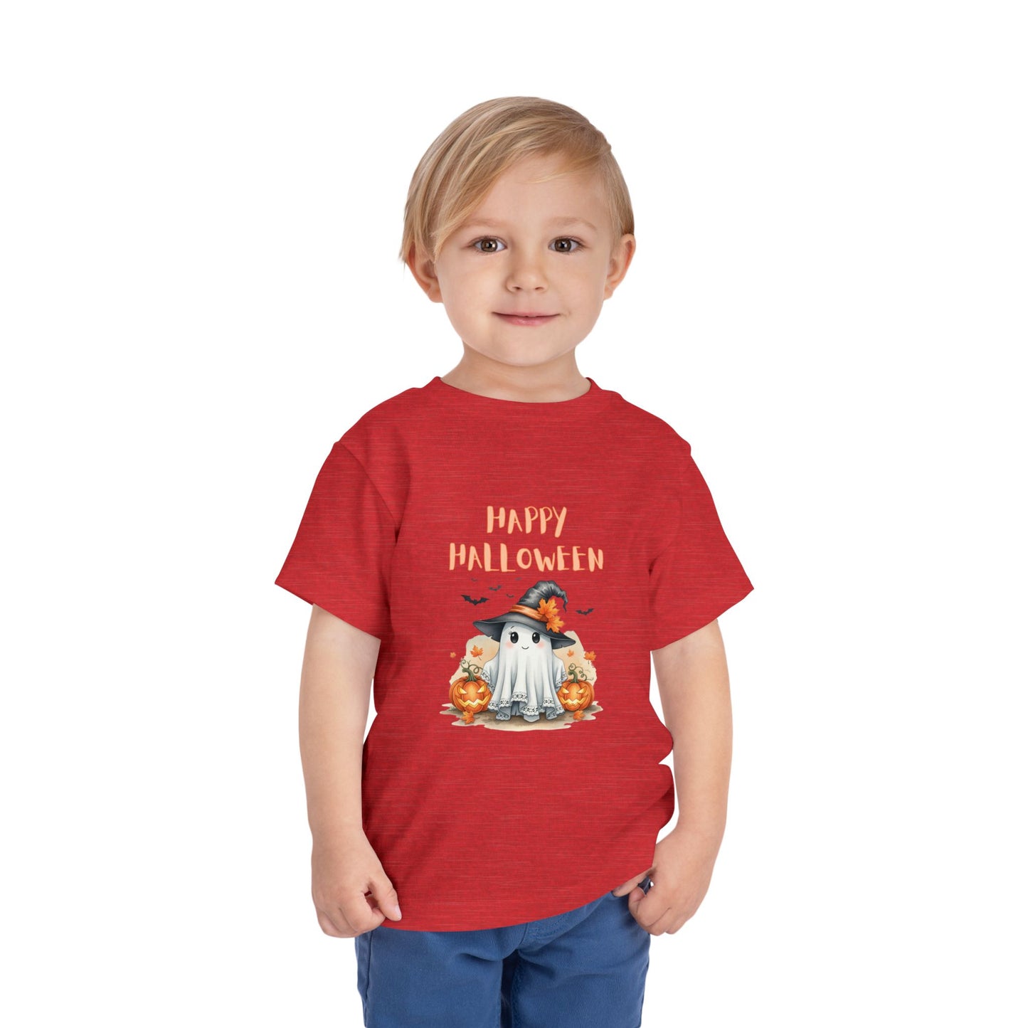 Toddler Halloween Tee, Spooky Ghost Shirt, Cute Kids Halloween Costume, Fall Celebration Top, Pumpkin Themed Tee