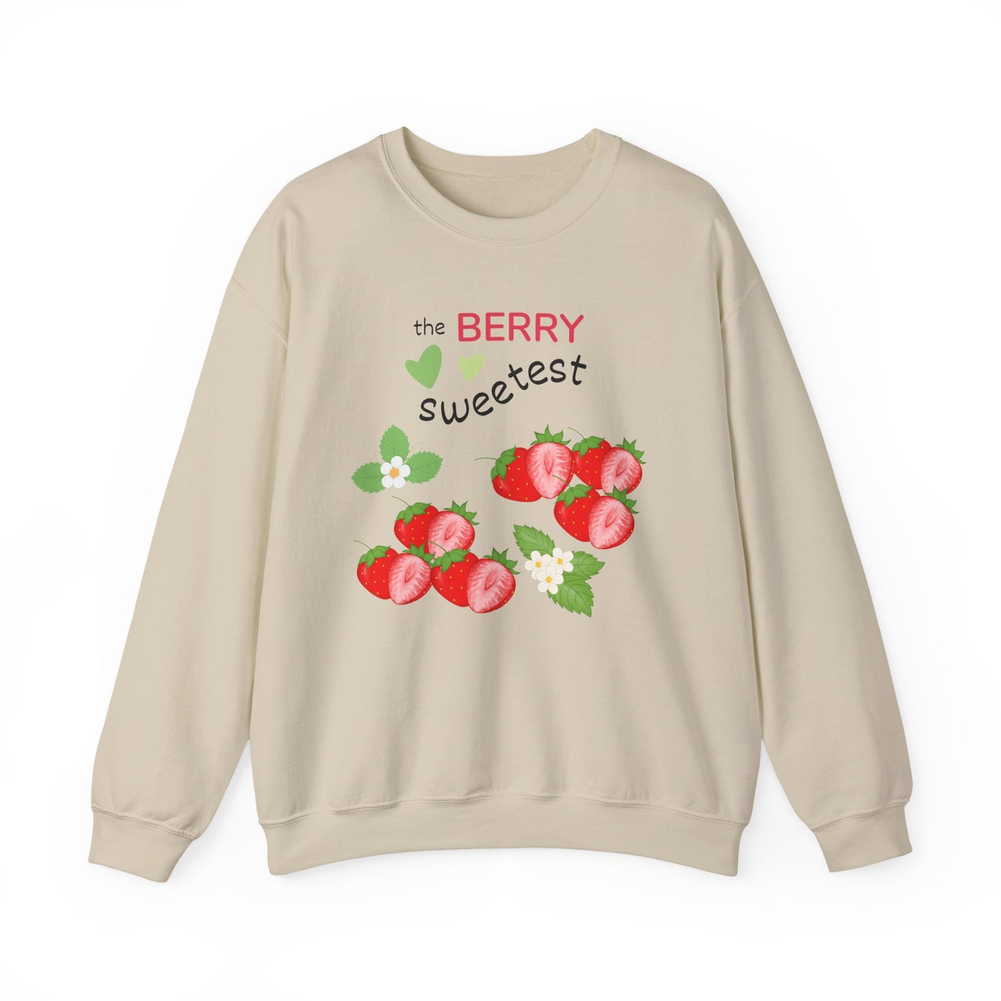 Berry Sweet Unisex Crewneck Sweatshirt - Cozy Gift, Perfect for Fall, Valentine's Day, Strawberry Lovers, Everyday Comfort